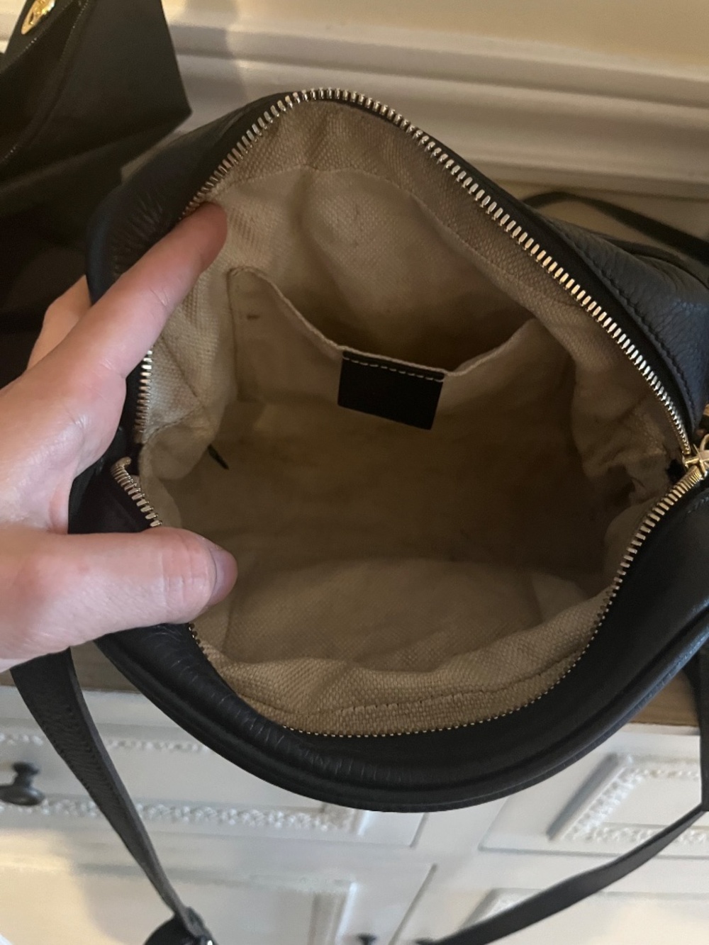 Gucci Black Soho Small Leather Disco Bag - Picture 6 of 7